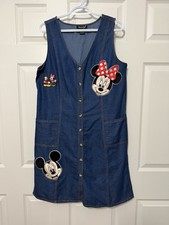 Charming Denim Dress Mickey & Minnie