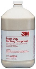 RUBBING COMPOUND SUPER DUTY 1 GALLON MMM-5955