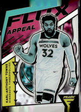 2020-21 Panini Flux Appeal Karl Anthony Towns Silver Prizm