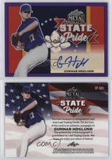 2021 Leaf Metal Draft State Pride Purple Rainbow /25 Gunnar Hoglund #SP-GH1 Auto