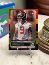 2025 Panini Donruss Optic NFL Retro FOTL GOLD Emeka Egbuka /10 Number match