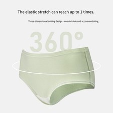 Seamless Underwear for Women Comfortable Mid Waist Cotton Design for Year Round