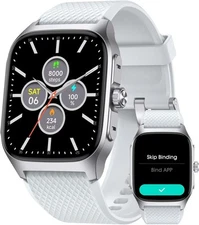 Smart Watch Classic Metal Design 1.85″ AMOLED Display Bluetooth Waterproof