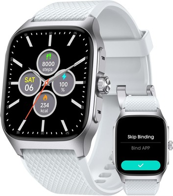 Smart Watch Classic Metal Design 1.85  AMOLED Display Bluetooth Waterproof