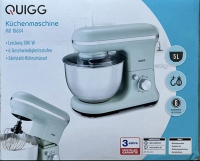 Quigg Küchenmaschine MD 18684, 800 W Neu OVP 