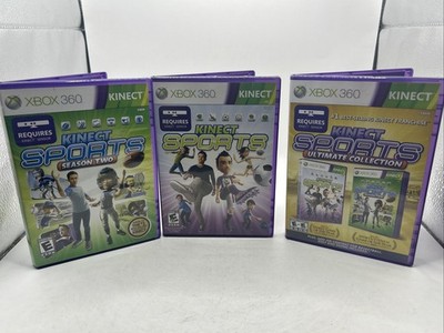 Xbox 360 Kinect Sports Game Lot Of 3
