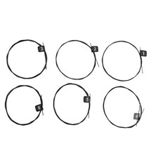 6pcs/set NX35-C Full Set Black Nylon Classical Guitar Strings Hard Tension9701