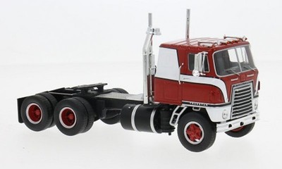 INTERNATIONAL Transtar COE - 1976 - red / white - IXO 1:43