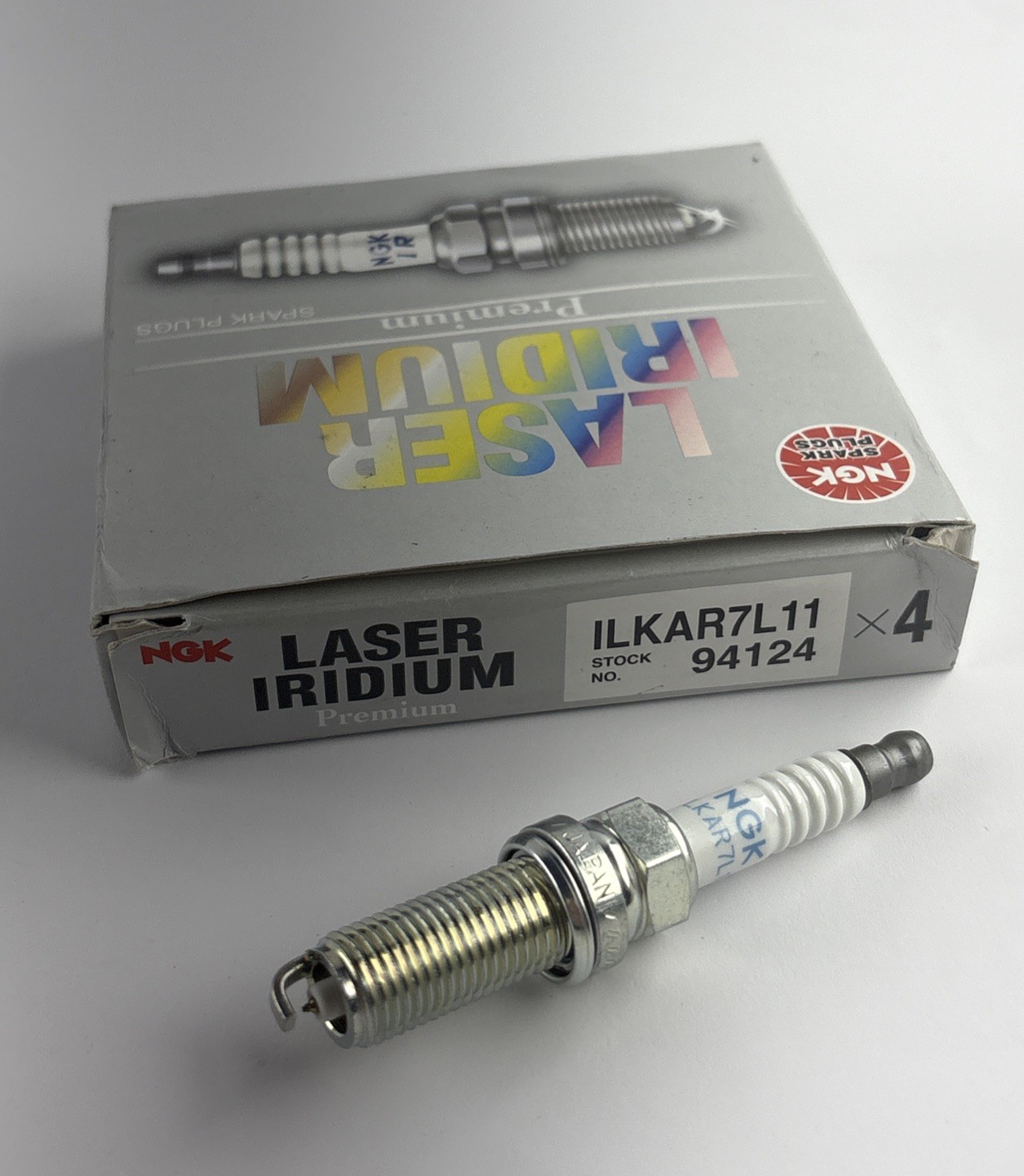 4x Laser Iridium Spark Plugs ILKAR7L11 Fit Mazda CX-5 2013-2015 NGK 94124