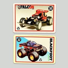 Tamiya Japan Vintage RARE Trading Card Bundle Race Racing RC Car Retro Joblot