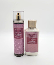 Bath Body Works Blush Cardigan Fine Fragrance Body Mist Body Lotion Set of 2