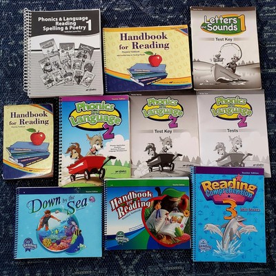 Abeka A Beka 1st-3rd Grade Lot Teacher Edition Books Test Key Handbooks Tests