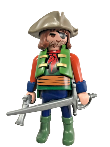 Playmobil Vintage Pirate 1978 - Crochet, Porte-voix, Sets 3542/3550, Occasion
