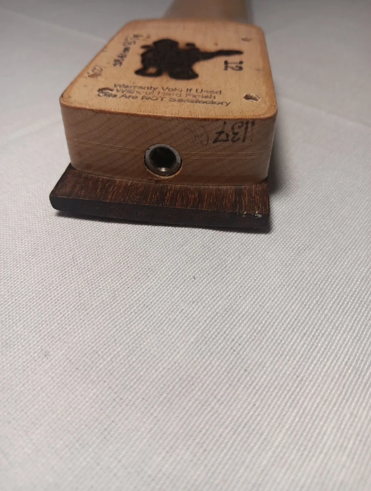 Warmoth Warhead Guitarra Eléctrica Moderna Cuello Palisandro Sobre Arce 25.5" 24 Trastes  Foto 4 de 4