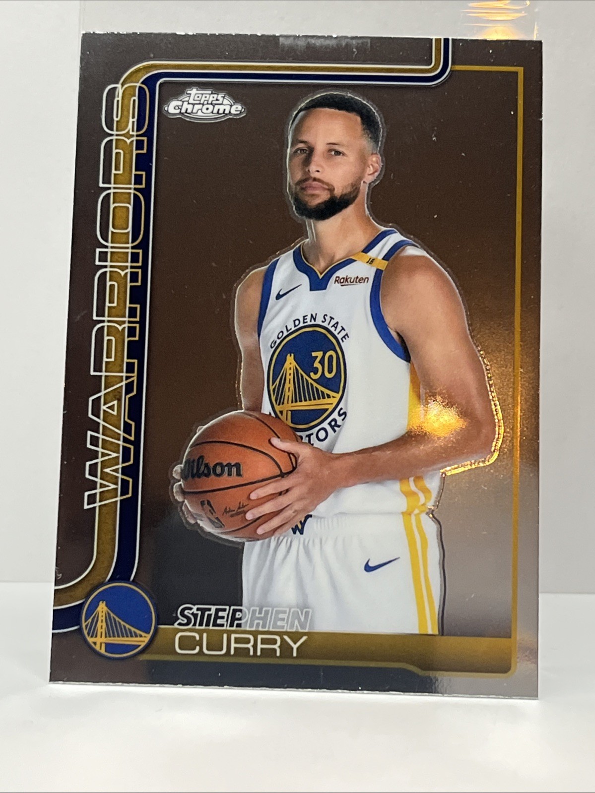 STEPHEN CURRY Rare SSP Image Variation 2025-26 Topps Chrome Basketball #201 🔥