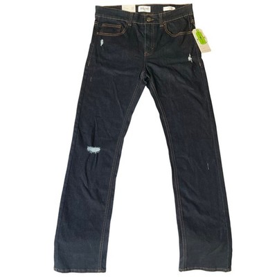 Ring of Fire Kid Skinny Jeans size 18 Dark Blue Mid Rise Stretch NWT