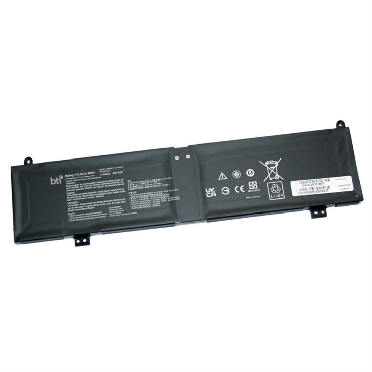 BTI 0B200-03880200 compatible 90Wh 4-cell battery for Asus ROG STRIX G533 G733 G