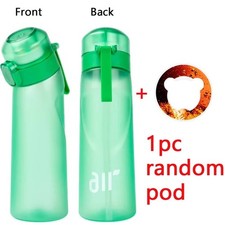 650Ml Air Water Bottle with 1 Fruit Pods Included Flavoured Water Bottle Up UK