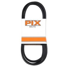 PIX NORTH 3L260 3/8x26 Black Rubber V-Belt