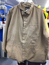 Bulwark FR Workwear Nomex Kaki Coveralls Size 54 Reg CNC2TNA