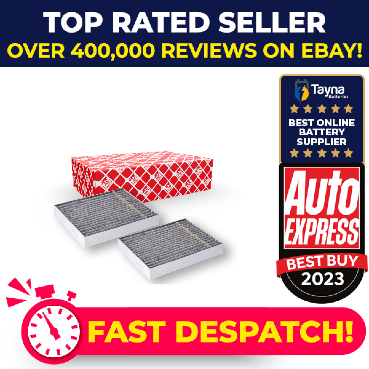 Pollen / Cabin Filter 179490 Febi A2238351300 A2238351400 A2238352300 Quality