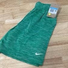 NWT Boys Nike Multi Performance Heather Athletic Shorts W/pockets Green medium