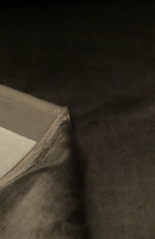 SMOOTH CHOCOLATE  Velvet Fabric Cushion Upholstery - 10 metres - Image 3 of 3