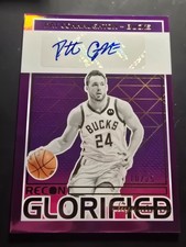 2021-22 Panini Recon Glorified Auto- Pat Connaughton # GS-PAT Bucks 10/25