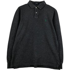 Vintage Ralph Lauren POLO RALPH LAUREN CLASSIC FIT long-sleeved polo shirt m...