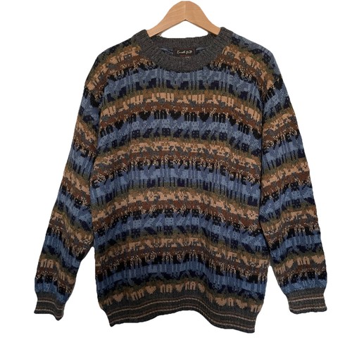 Invisible World Damen Pullover Mehrfarbig Größe M Alpaka Wolle Nordic Oma Peru