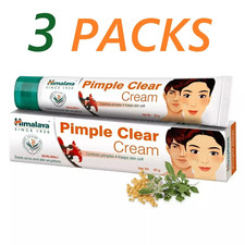 3  Himalaya Pimple Clear Cream   Fights Pimples  Softens Skin, 20  g Each