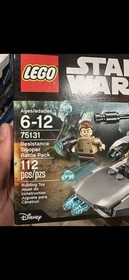 LEGO Star Wars Resistance Trooper Battle Pack 75131 112-Piece Ages 6-12 Box