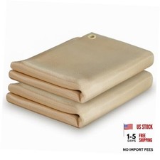 Heavy Duty Welding Blanket 2 Pack 4 x 6ft Fireproof Fiberglass 4x6ft-2PK
