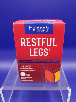 Hyland's Restful Legs Fast + Effective Relief 50 Quick-Dissolving Tablets 10/26