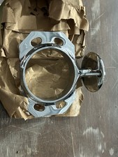 Vintage Chrome Toothbrush Holder w/ Built-in Mount Bracket