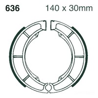 Bremsbacken Hinten EBC S636 FüR Suzuki LT-F 250 Ozark Bj. 2014-2015