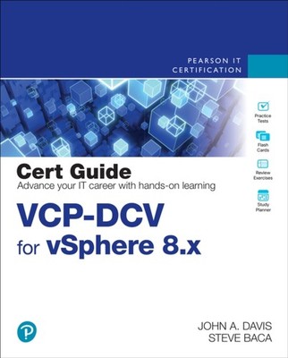 VCP-DCV for vSphere 8.x Cert Guide by John Davis (Paperback Book)