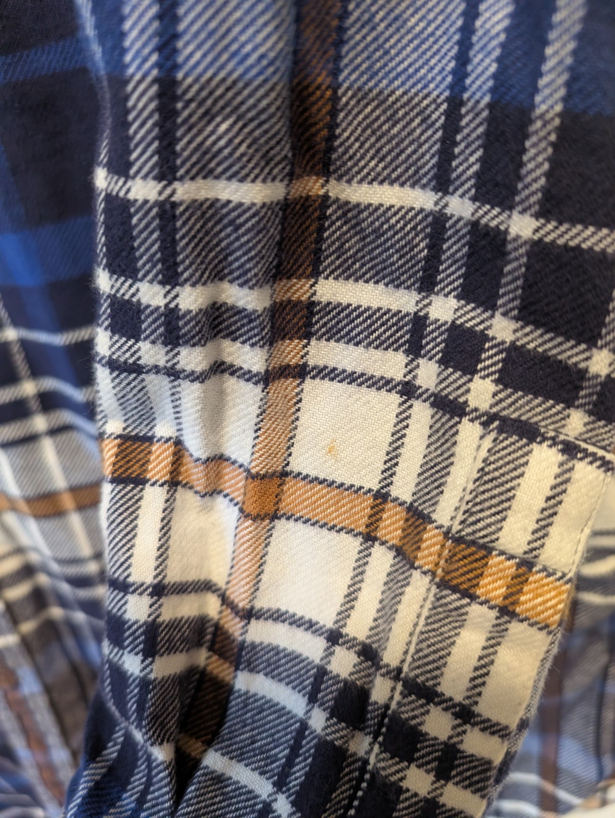 GIVENCHY Paris Patchwork Flannel Tisci Shirt 43 X… - image 8