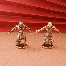 Brass Werewolf Statue Desktop Ornaments Decorations Crafts Figurines Miniatures