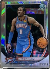 2025-2026 Bowman Chrome Jalen Williams #BCV-107 Lava Refractor /399