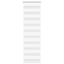 Vidaxx Zebra-Rollo 50x150 cm Stoffbreite 45,9 cm Polyester weiß