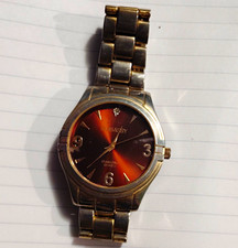 Vintage Embassy GEM13DD45 Two-Tone Watch Diamond Quartz