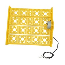 Egg Turning Tray Multifunction Automatic Egg Turner Incubator Tray for 16 Duck  
