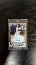 2025 Bowman Draft Chrome Baseball Dax Kilby Base 1st Auto Yankees RC 