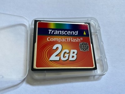 1pcs 2g Transcend  compactflash CF type I Card for DSLR  CANON NIKON CF