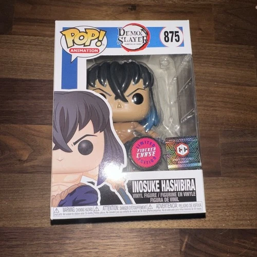 Funko Pop! Vinyl: Demon Slayer Inosuke Hashibira (Flocked) (Chase)  #875