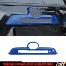 For Toyota 4Runner 2010-23 Bright Blue Car Rear Trunk Tailgate Handle Cover Trim