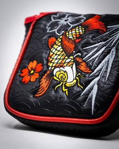 Pins and Aces Koi Flow Mallet Putter Headcover - Thumbnail 4