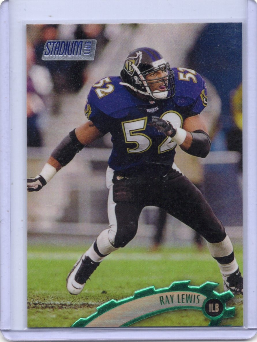1997 Stadium Club - Ray Lewis #195 Baltimore Ravens