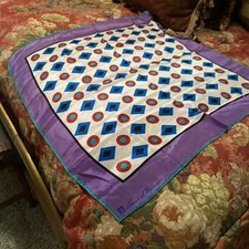 ann klein silk scarf vintage
